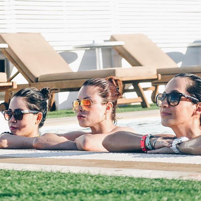 tidesboracay's tweet photo. These girls were soaking up the sun at our roof deck pool. 😎😉 Where were you during #Laboracay? http://t.co/vj4kLfCNCy