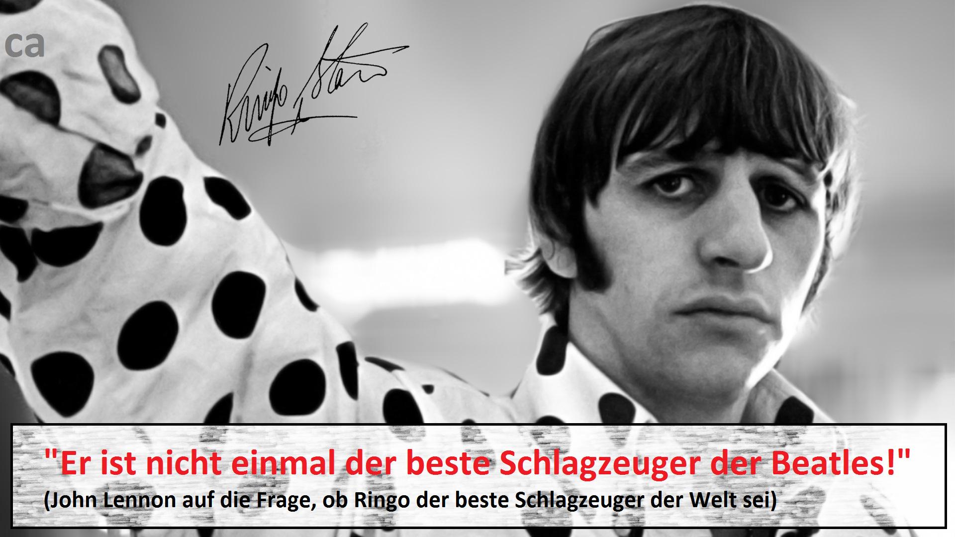 Heute wird Ringo Starr 75 Jahre alt! Happy birthday,   