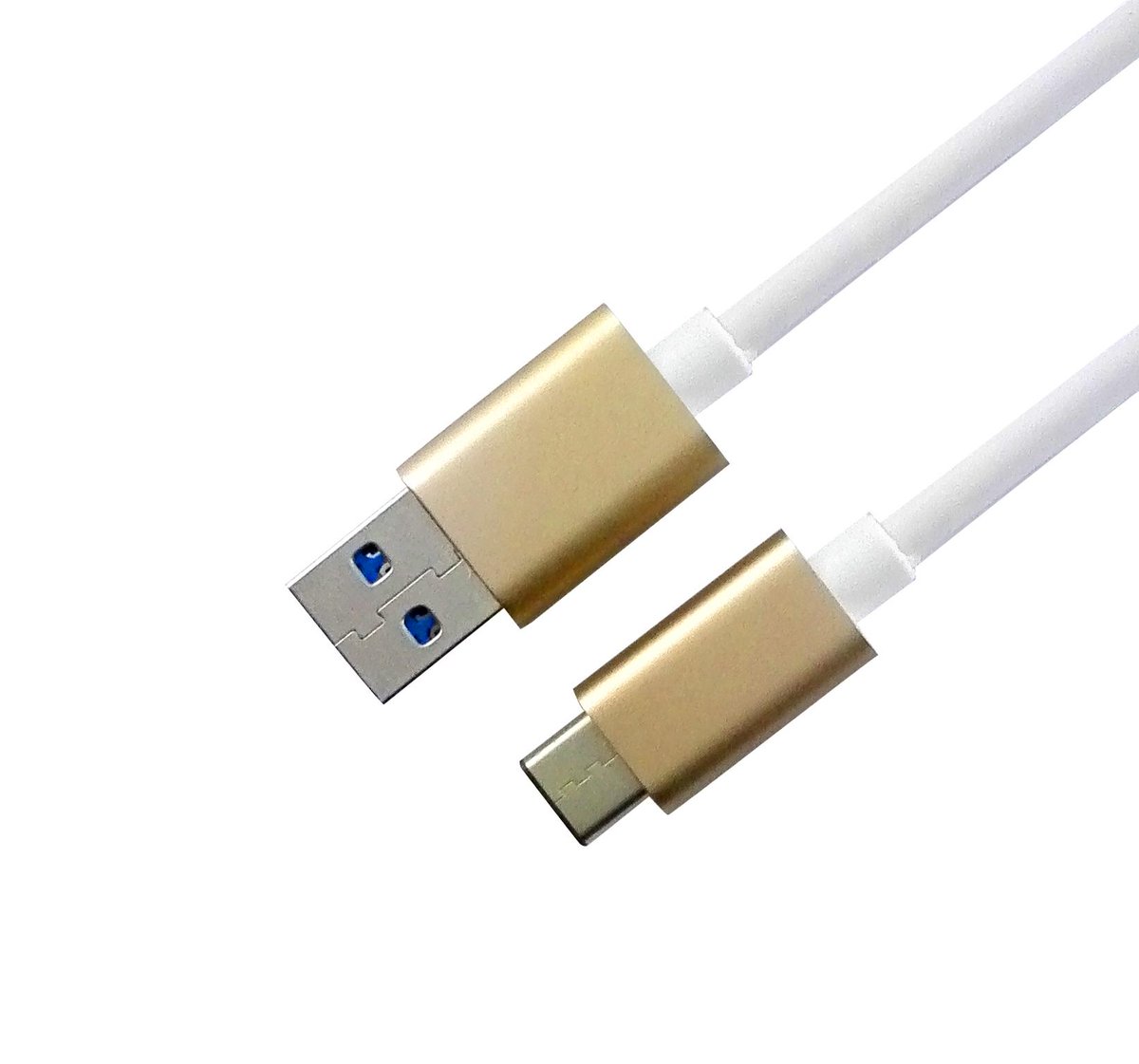 Mustcable's tweet image. Gold color USB type C
