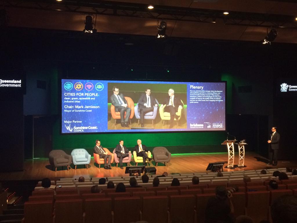 amanda_clack's tweet photo. Think #Glocal : green clean communities, global cities, local communities #APCS2015 Cities for people #futurecities http://t.co/RqxPTFRm0J