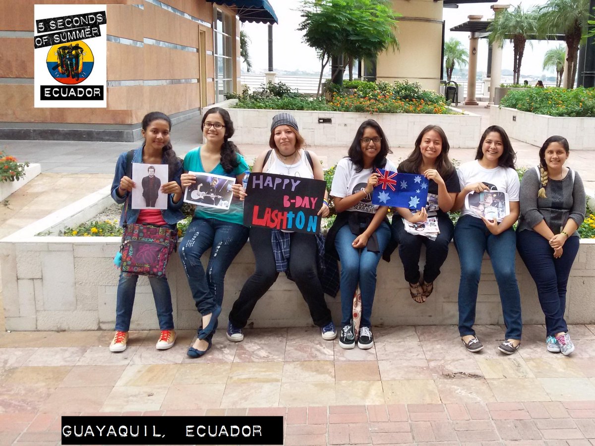 5SOSEcuador's tweet photo. We wish @Ashton5SOS the best 4 u from the bottom of our hearts!😍❤👌
#5SOSFamMeetUp #5SOSMeetUp
https://t.co/latjUFIJvP http://t.co/uqmn1VTE4r