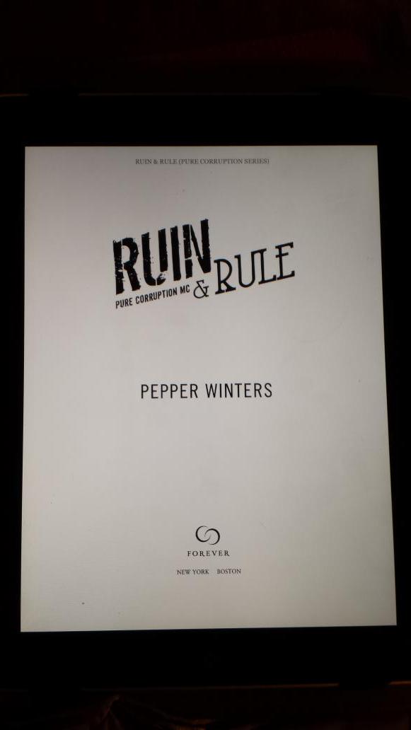 Kymhartman's tweet photo. #RuinandRule loaded @andartam @mikabellalulu @mikabellalulu Happy Day. I'll wait for anyone who wants to read with me http://t.co/AI4UG4Q5wa