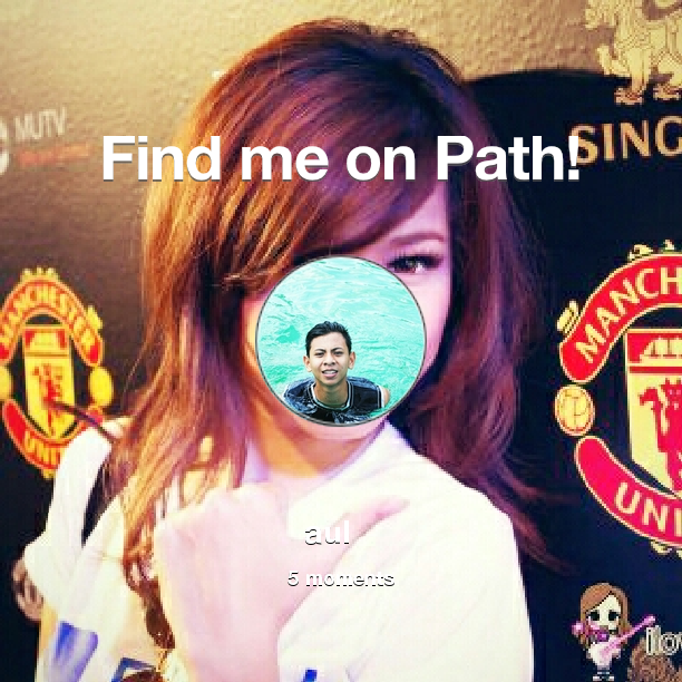 Aul_Ramdani's tweet photo. Find me on #Path now! Go to: http://t.co/fGb7tYezkI! #thepersonalnetwork http://t.co/t4bLUo6Sbg