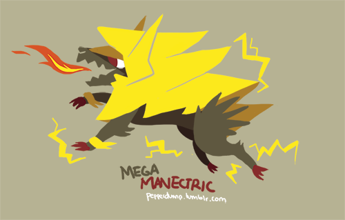 nchaldeaa's tweet photo. whose a cute lil fire breathing doggy? :3 -quick doodle of one of my fave mega! http://t.co/b1jLyuwdsr