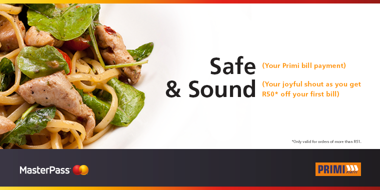 MastercardMENA's tweet photo. Pay with your free MasterPass™ app at selected Primi Piatti restaurants and win R5000. Visit http://t.co/t3M06rK4d7 http://t.co/SfqEpO9XjL