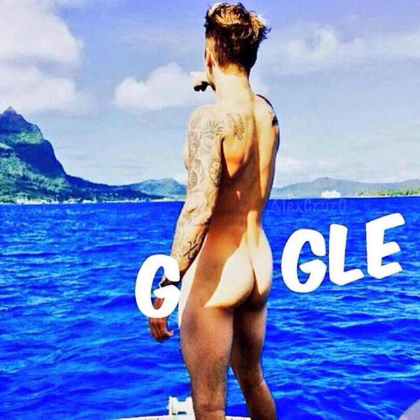 NavyaBiebs's tweet photo. Cute New logo @google! @justinbieber  #LetsSeeTheRestOnShots http://t.co/vx1G6wBMo8