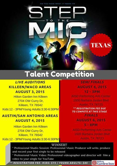 step2themic's tweet photo. @step2themic is coming to Texas! Auditions are now online at step2themic@gmail.com http://t.co/El3v09QHsn