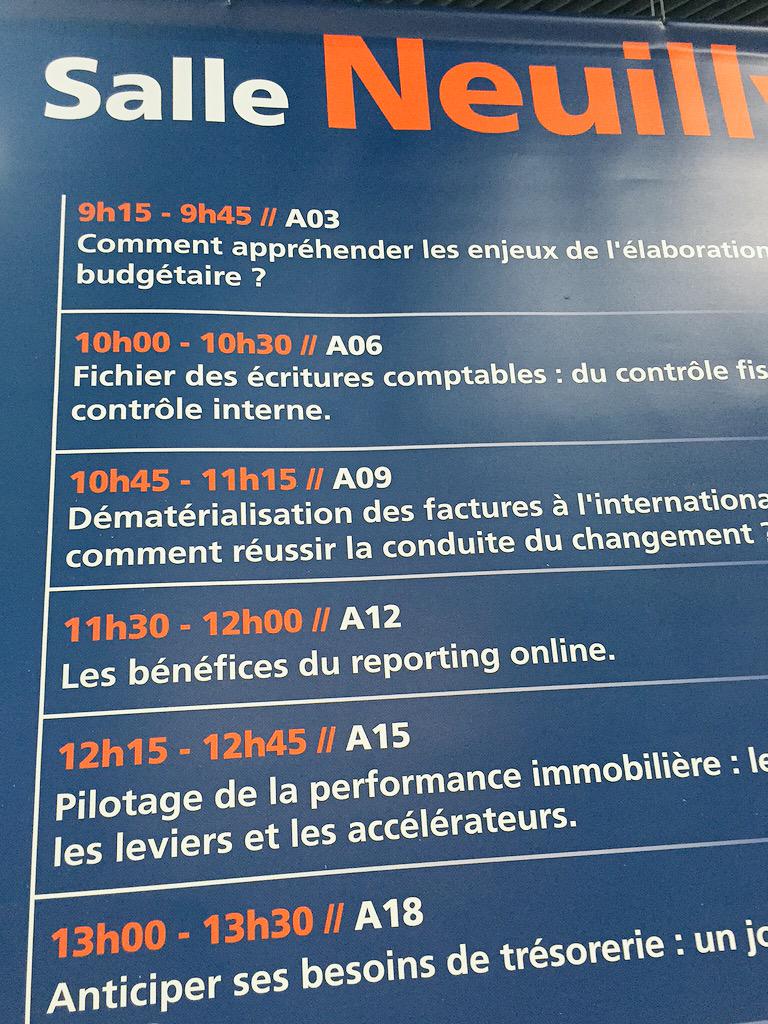 BDOFrance's tweet photo. Fichier d'écritures comptables : du contrôle fiscal au contrôle interne cc:@JMAllouet #CongresDAF A 10h ! http://t.co/d9xSstPzsW