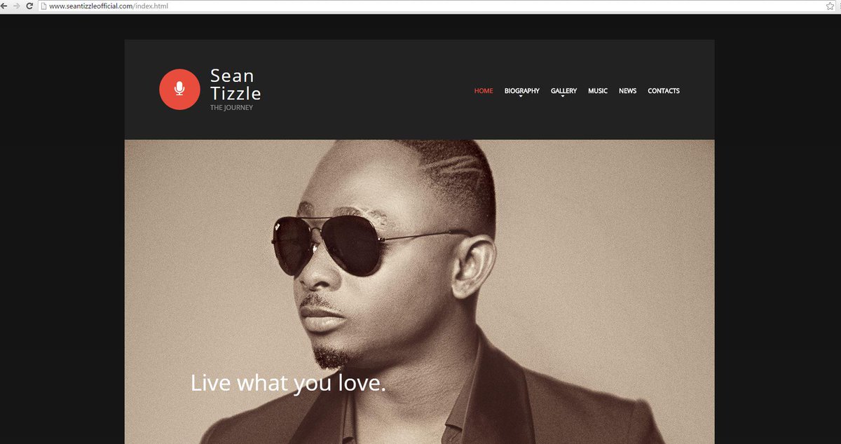 Acelintegrated's tweet image. Check out our new design of Sean Tizzle's oficial website seantizzleofficial.com.