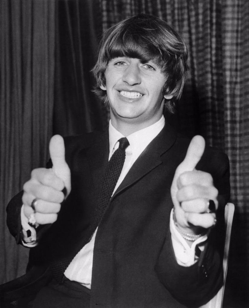 Happy Birthday Ringo Starr, The Beatles drummer born on this day in 1940.  via 