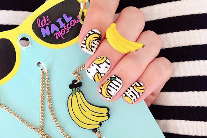 ManicareAUS's tweet photo. Tropical #nailart always makes our day brighter than bright! Would you rock this look? Image via @letsnailmoscow http://t.co/opyKMgeloN