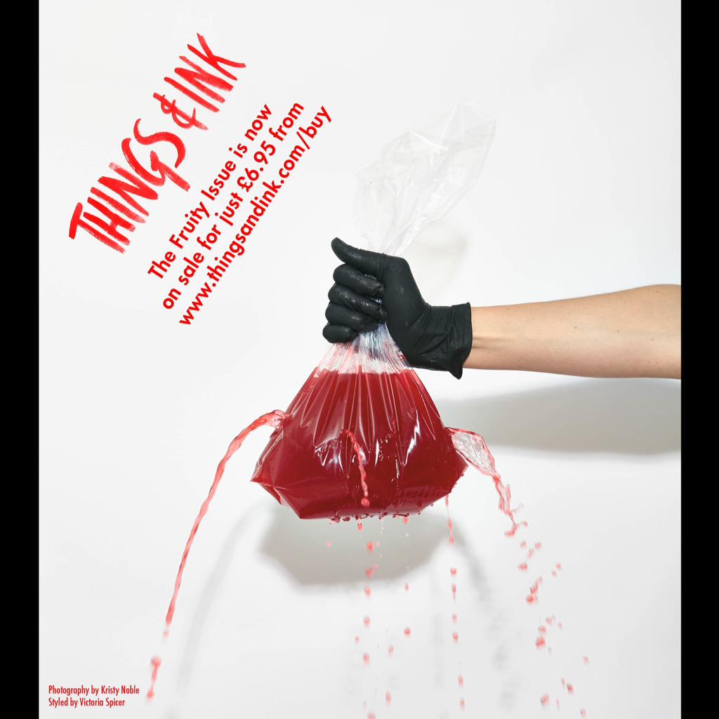 thingsandink's tweet photo. #thingsandink #thefruityissue #outnow http://t.co/o20PomRBB4 http://t.co/bJG8jEf5W1
