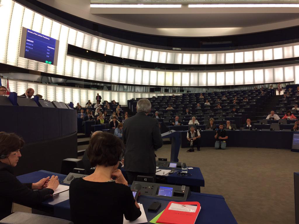 Juncker on Greece at the occasion of the end of the good Latvian Presidency: "We will keep talking to each other".