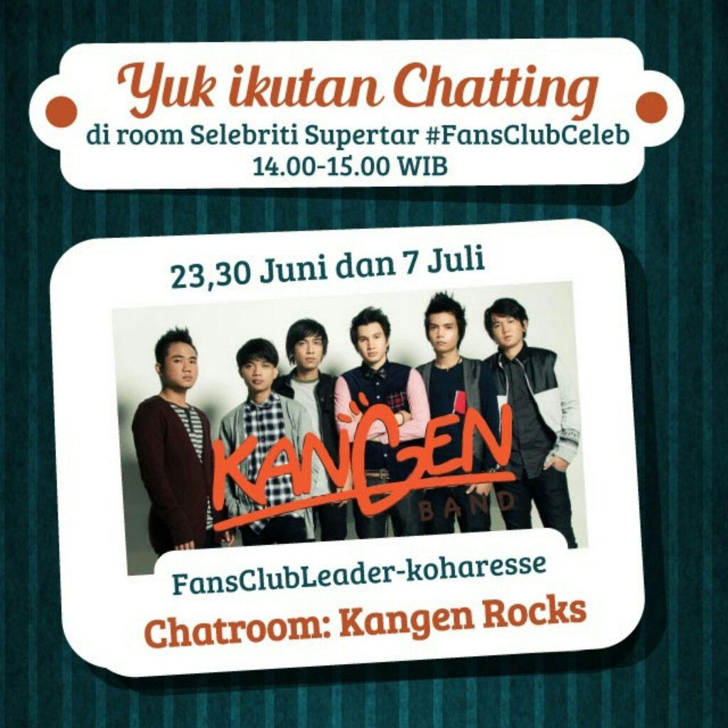 WarnerMusicID's tweet photo. yuk mumpung masih ada waktu, ikutan chatting dengan @KANGENband_  di @migme_ID  mulai pk.14.00wib. http://t.co/mDI5U9f6DJ