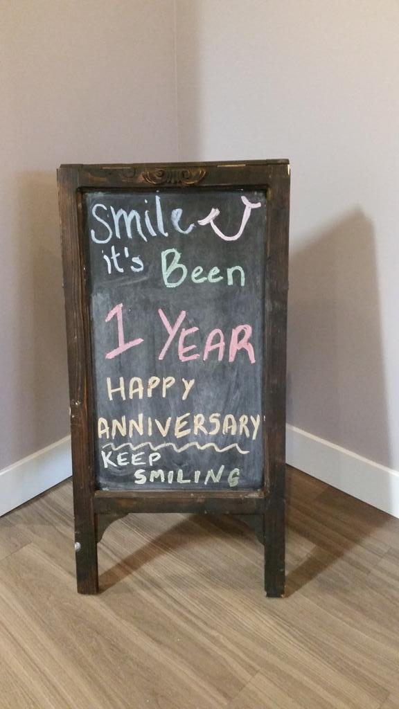 #oneyear happy anniversary to us! Thank you to everyone who has made this possible! We appreciate all of you!