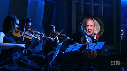 FootyonNine's tweet photo. On we march with a midnight song, we will light our way with our lanterns on. #RIPPhilWalsh #AFLFootyShow http://t.co/ir71mpVWeb