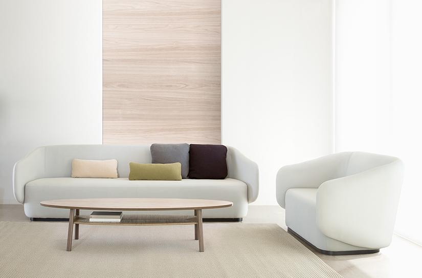 Furniture_Spain's tweet photo. The YON and EOBO sofas of PAU #DESIGN by @LATORRE_Premium on display at the #30ADCV exhibition http://t.co/MGgSn7QroT http://t.co/UEo2tjTk69