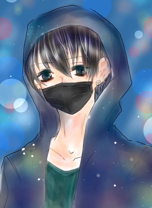 マスク男子のtwitterイラスト検索結果 古い順