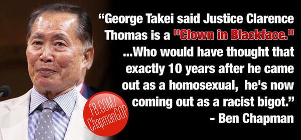 BlackIrishI's tweet photo. and everyone (liberals) look away as if it never happened.. #morningjoe #MSNBC #GeorgeTakei  #SCOTUS http://t.co/YxKJRbdnls