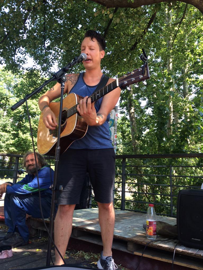 @SamKingTV making this summer day a little bit cooler #berlin