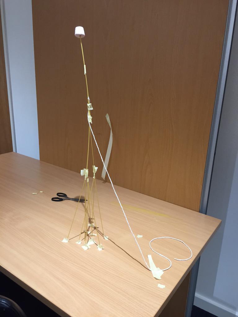 AlexJGray1's tweet image. BCS Agile Foundation Cert in Agile, here is the winning marshmallow tower challenge! #coursestories @RADTACLtd