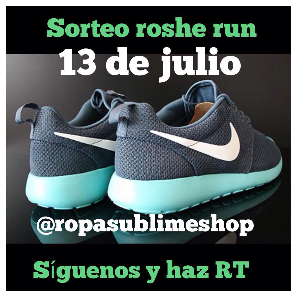 OTROGUAPOSUELTO's tweet photo. #Sorteo de unas #NikeRosheRun a elegir. Para participar hacer RT a este tweet y seguir a @ropasublimeshop ⬅️👌🏻🔝 http://t.co/5fHJP7Sgle