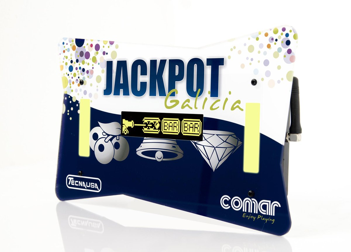 TecnausaRec's tweet photo. Hoy arranca con éxito Jackpot Galicia con 800 máquinas conectadas en bares, un proyecto de Tecnausa y Grupo Comar http://t.co/kWmAIcmxN5