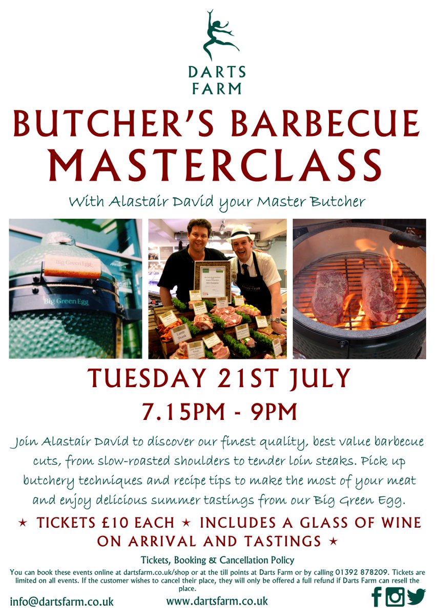 butchersatdarts's tweet photo. Join us for a #BBQ masterclass @DartsFarm http://t.co/GCuUAEEzj6