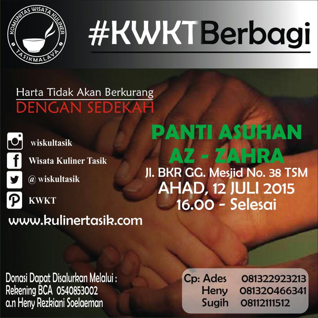 #KWKTBerbagi #KulinerTasik