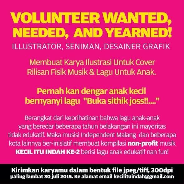 <a href="/nandurdulur/">nandurdulur</a> <a href="/penahitam_arts/">CIRCLE P</a> <a href="/MerahBercerita/">Merah Bercerita</a> <a href="/ChamomileMusic/">Chamomile Official</a> <a href="/wakeupiris/">Wake Up, Iris !</a> <a href="/0neding/">Oneding</a> @tabelnora <a href="/lourdynico/">Lourdy Nico</a> <a href="/TheMudub/">The Mudub Official</a>