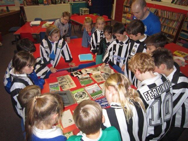 Toon_Times's tweet photo. Since September 2014 we have worked with 4845 pupils in @NU_Foundation free history workshops @1stclasssupply http://t.co/VcWreybIRJ