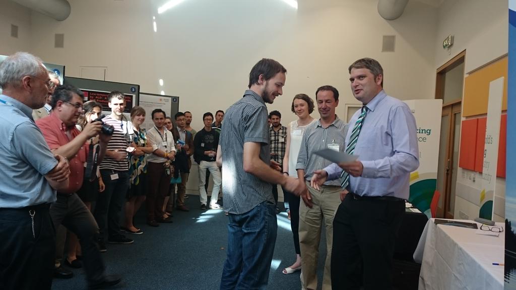 StephPendlebury's tweet photo. Congratulations to the winners of poster &amp; talk prizes at yesterday's SFN symposium! http://t.co/tGq6LKVl9R