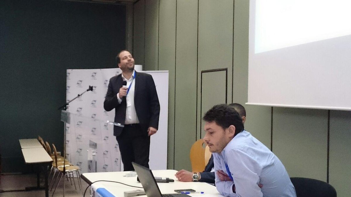 itene's tweet photo. #Meware @adeunisrf &amp; #Marlo Information systems for open #logistics operations #2015IPIC @StephaneCren http://t.co/EIyMX4RatB
