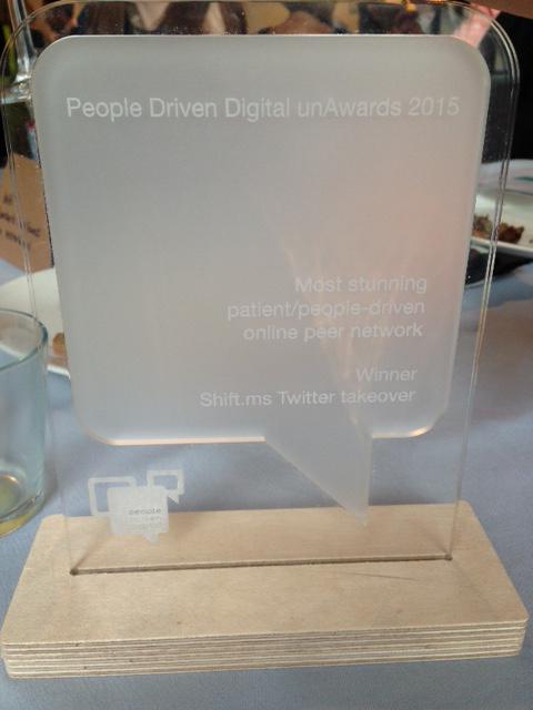 shiftms's tweet photo. Our Twitter takeover has won an award! Big thanks to @HanyaGordon for always helping it run so smoothly #PDDawards15 http://t.co/0leIqGvcUf