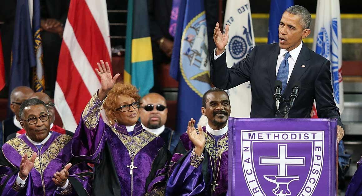 ICYMI, set aside 38 minutes 4 this: <a href="/POTUS/">President Donald J. Trump</a> Obama on grace &amp; greatness. Not just 4 Americans. youtube.com/watch?v=RK7tYO…