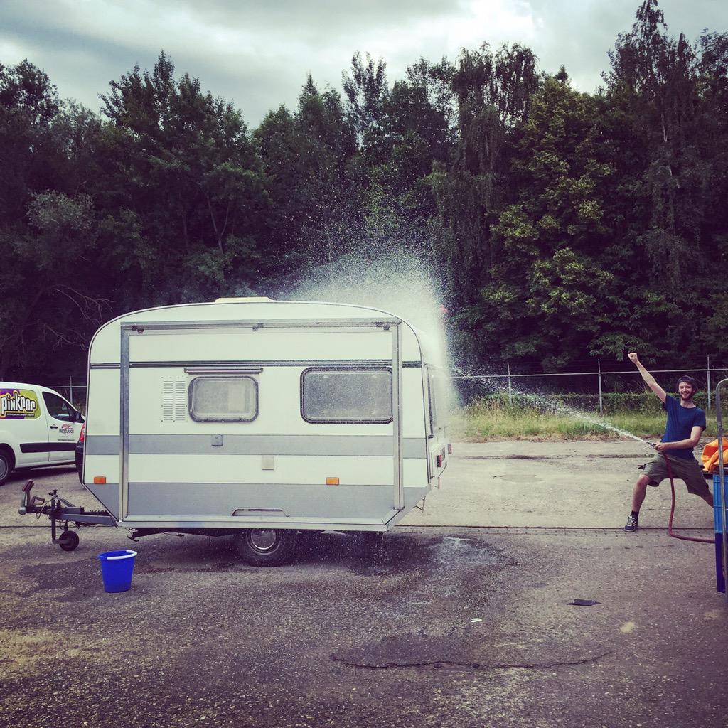 Project 'pimp de nieuwe Zomertour caravan' is zojuist gestart! #Kunstbende #Limburg #Zomertour