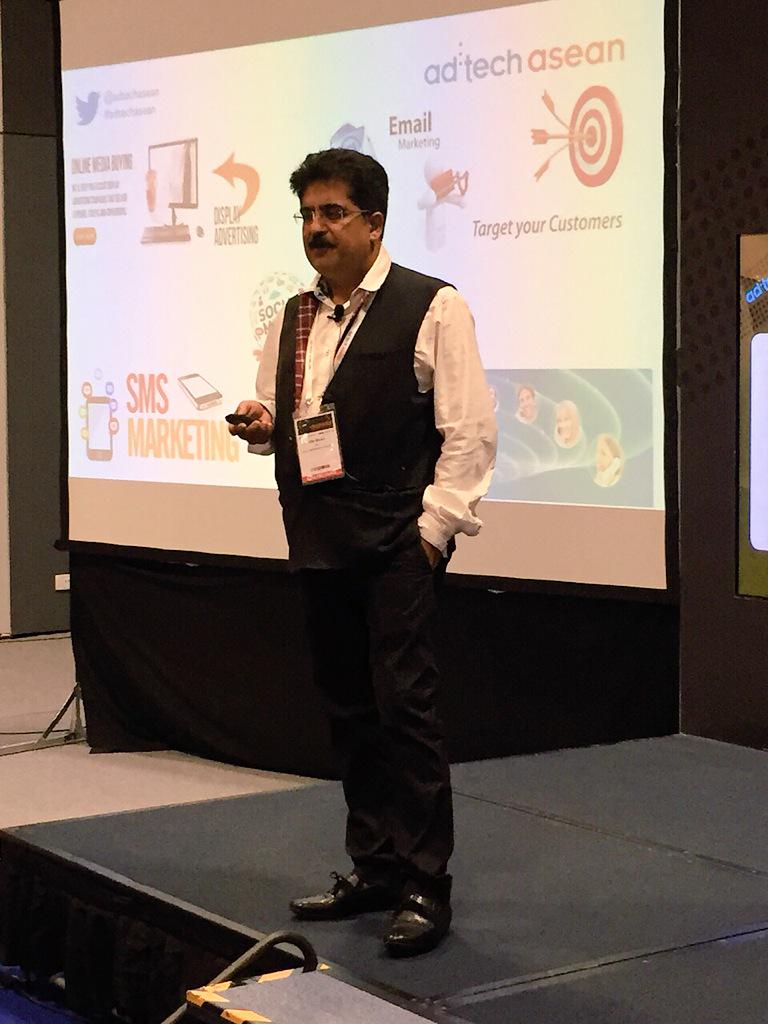 vclixdigital's tweet photo. Our CEO Mr. Vishwadeep Bajaj speaking at the #adtechasean on "Convergence of Digital Channels" at the Seminar Theatre http://t.co/vVshDNDEZk
