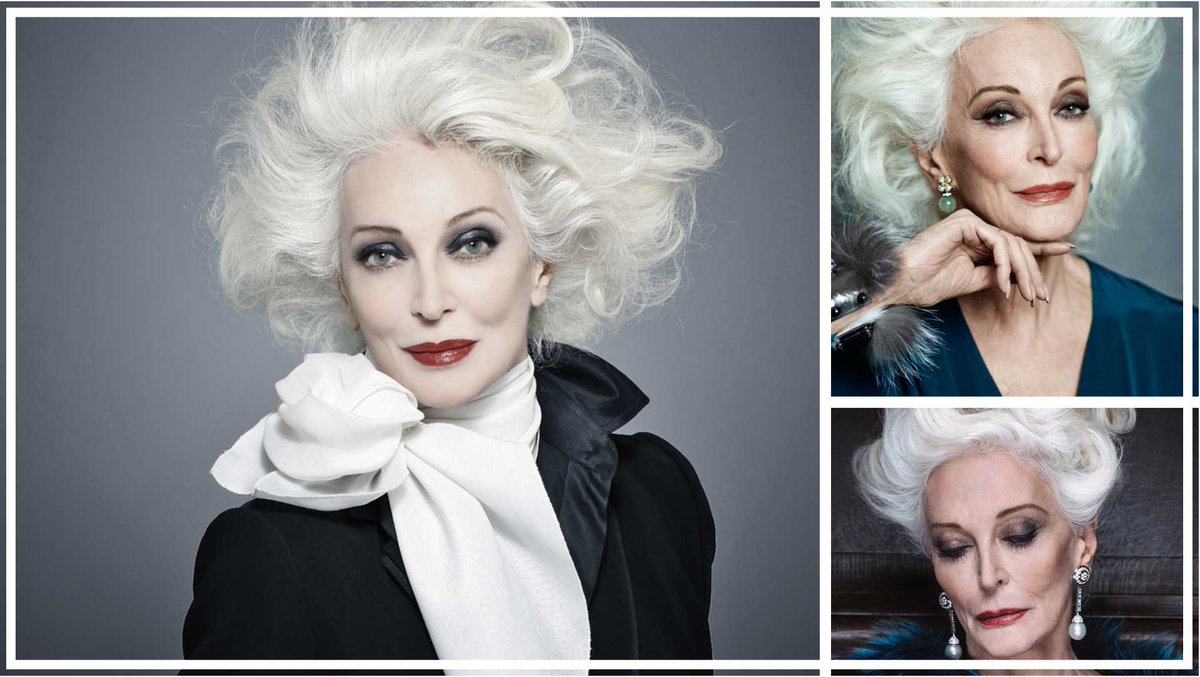 blend_crew's tweet photo. SHE'S STILL GOT IT #CarmenDell'Orefice the world's #oldest working model was on the cover of #Vogue at the age of 15. http://t.co/rXB32TIcKS