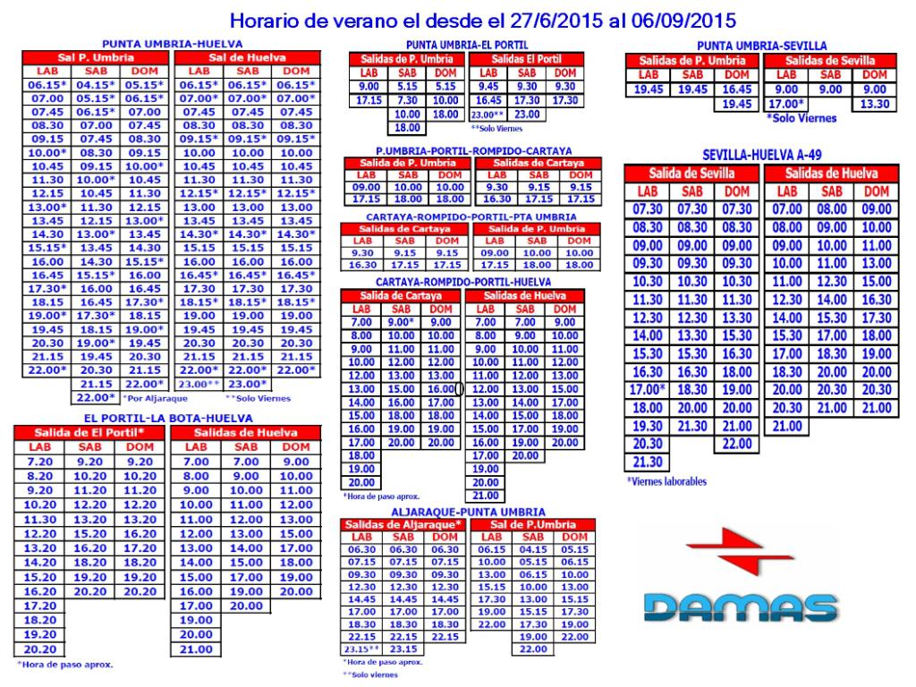 Portilplaya's tweet photo. Horarios de autobuses interurbanos #Portil #Huelva https://t.co/d5IGoOz0Kj http://t.co/3E4bZr6VVN