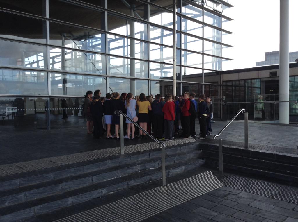 ysgolyfoel's tweet photo. Tour of the National Assembly. @yourassembly #cardiff15 http://t.co/Wc8ZEaWPp6