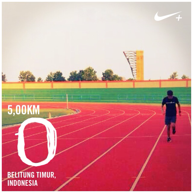 ApririanFabelin's tweet photo. I just ran 5,00 km with Nike+. #nikeplus http://t.co/iUpimmI2zN