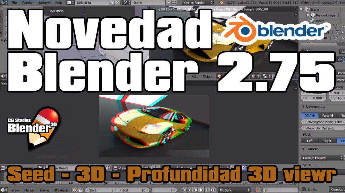 CGStudiosB's tweet photo. Llegan nuestros videos de Novedades en Blender 2.75. https://t.co/k1zQXci9p0
http://t.co/d22dRavq5r http://t.co/GYnvd1Q3CW