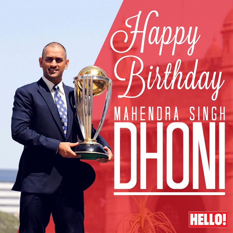 Team HELLO! wishes Mahendra Singh Dhoni, one of the greatest captains Team India has ever had,.a very Happy Birthday! 
