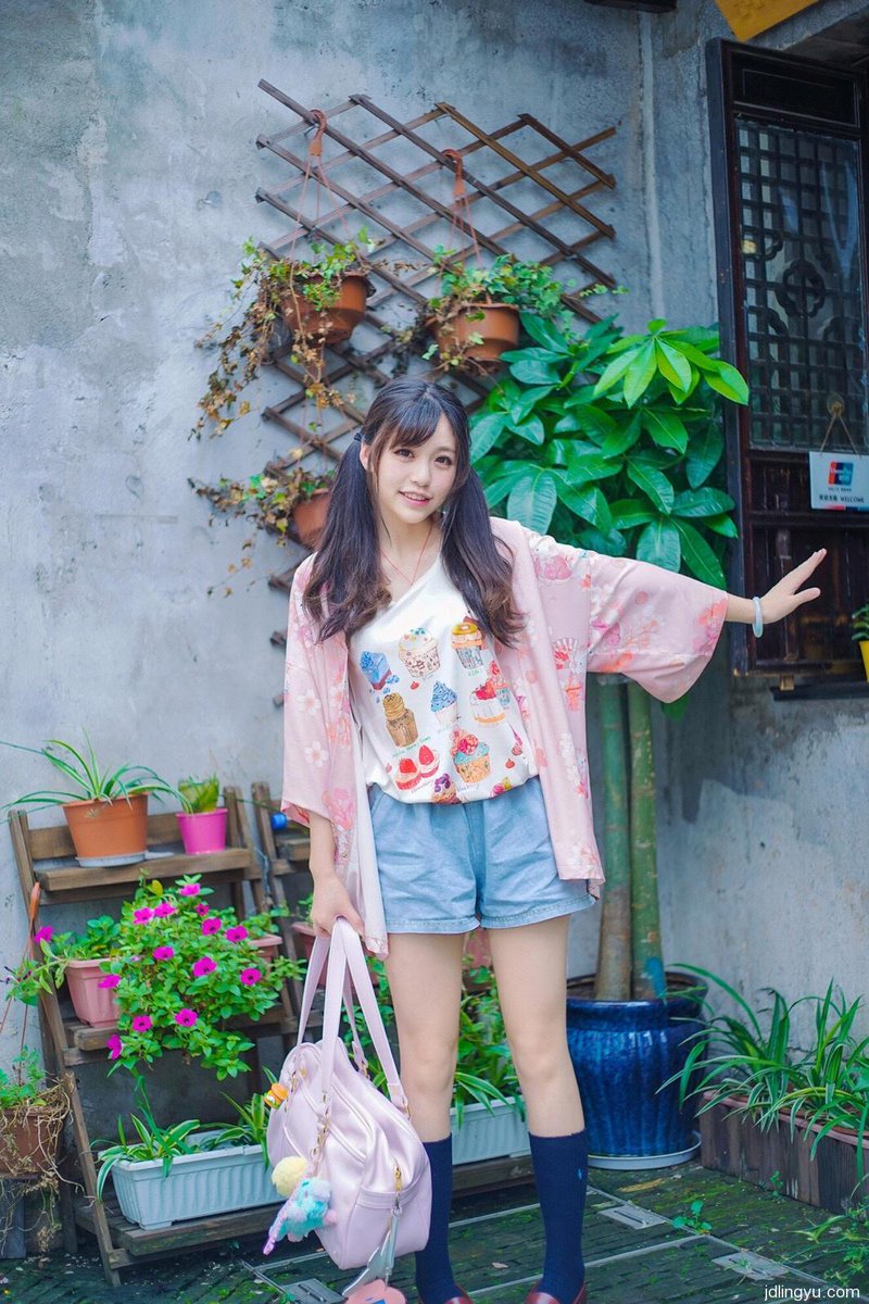 樱花猫 浴衣和风 - 绝对领域jdlingyu.com/10571/