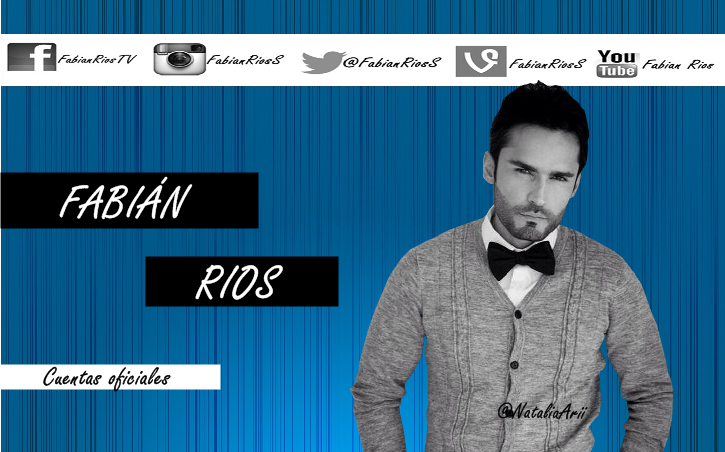 DuqueRiosSP's tweet photo. Cuentas oficiales del actor @FabianRiosS 
➡Facebook.
➡Instagram.
➡Twitter.
➡Vine.
➡Youtube. http://t.co/uHxTYnlAVP