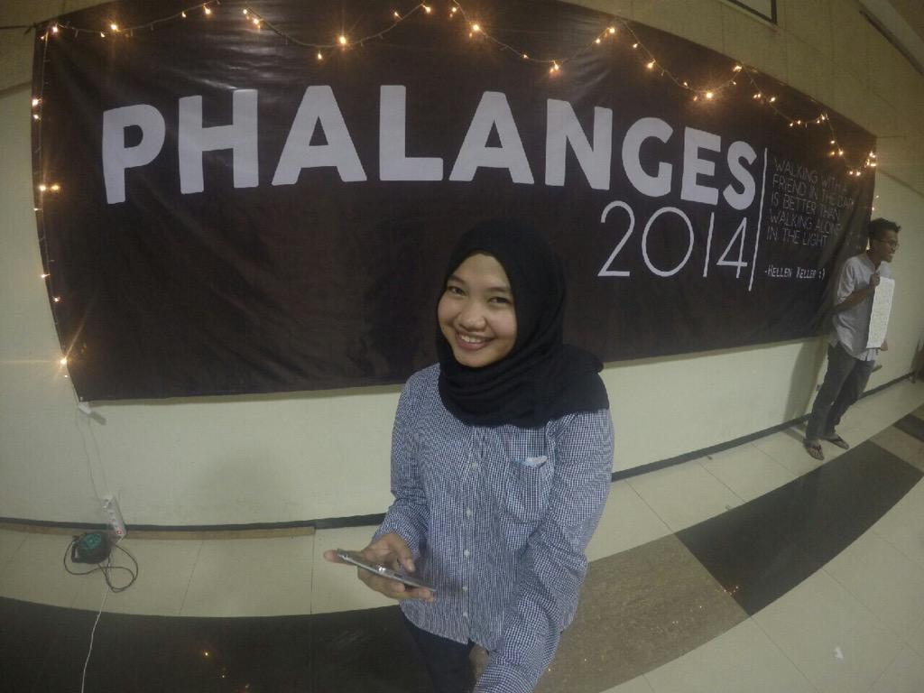 Efek kerja keras anak yang satu yang menjabat sebagai bendahara kelas alhamdulillah Phalanges bisa bukber.