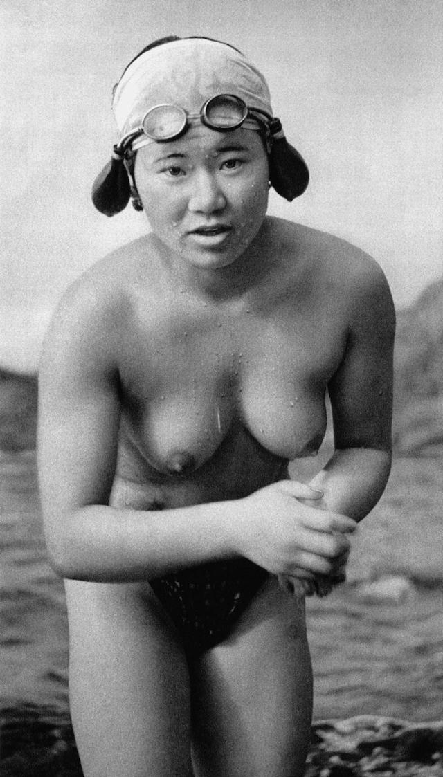 Ama diving girls of Japan, the original Amazon women.