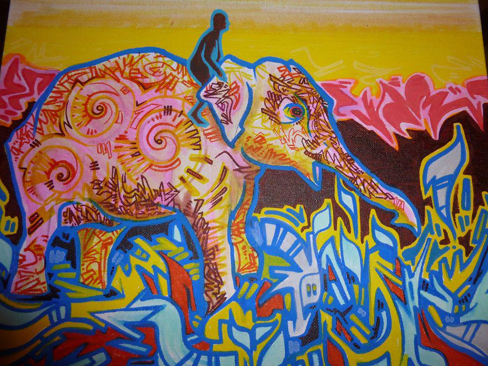 nocomplynetwork's tweet photo. TNCN 2# -"I feel like some of the abstract shapes I paint sometimes mirror the act of skating" Jeremy http://t.co/luIYsn1ZnJ