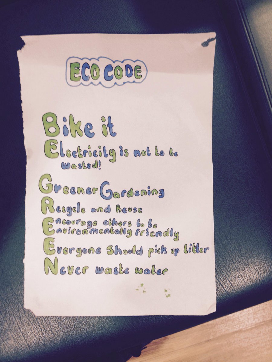 MorganHPhillips's tweet image. Great example of an Eco-Code at the @eco_group #ecoconference today!  @EcoSchools @KeepBritainTidy