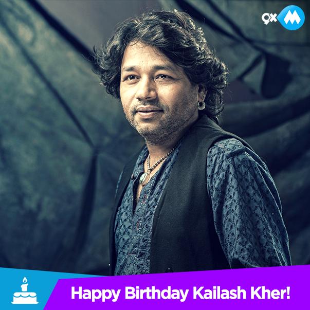  Singing is my passion, my 1st love & secret of my energy\" Kailash Kher. Happy Birthday to 